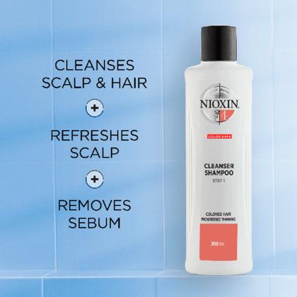 Actual product image Nioxin Cleanser Shampoo 4 (1000 ml, Liquid shampoo)