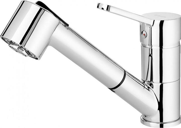 Deante Kitchen Tap With Pull-Out Spray Chrome Narcissus