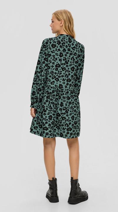 Image du produit s.Oliver Kleid Crêpe-Kleid mit All-over-Print (42)