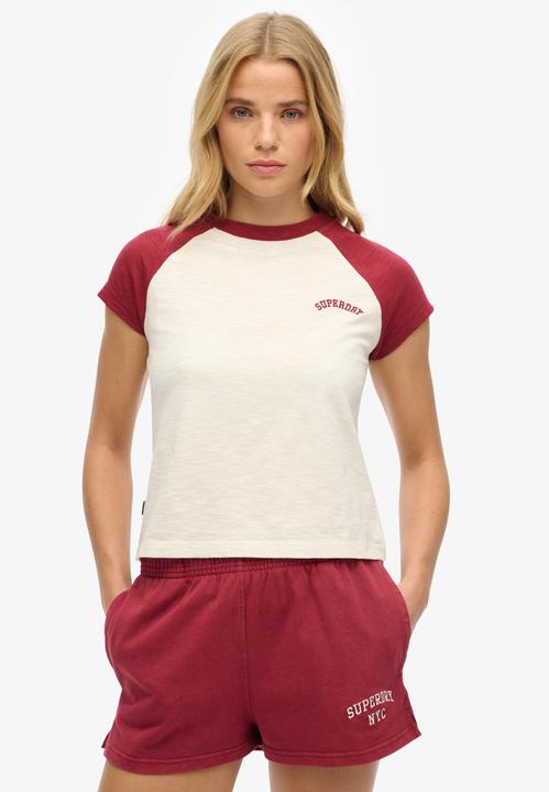 Produktbild Superdry Essential Raglan-T-Shirt aus Bio-Baumwolle mit Logo (12XL)