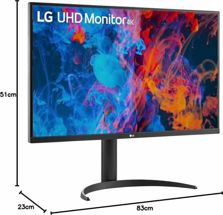 Productafbeelding LG Monitor Ultrafine 32UR550K-B 32UR550KB (32UR550K-B) (3840 x 2160 Pixels, 31.50")