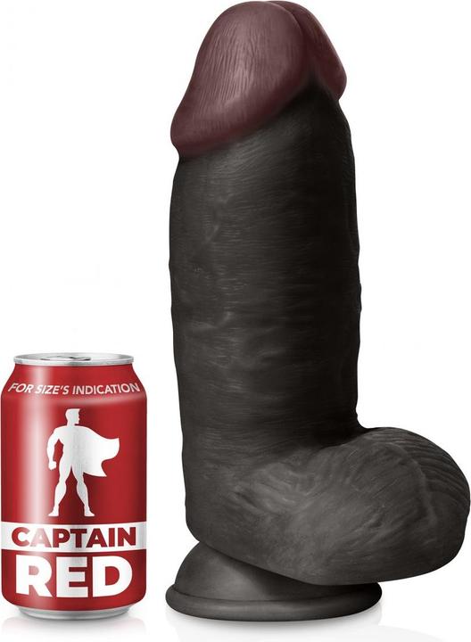 Actual product image Captain Red Gode XXL Colossus Black 26 x 7.5 cm -