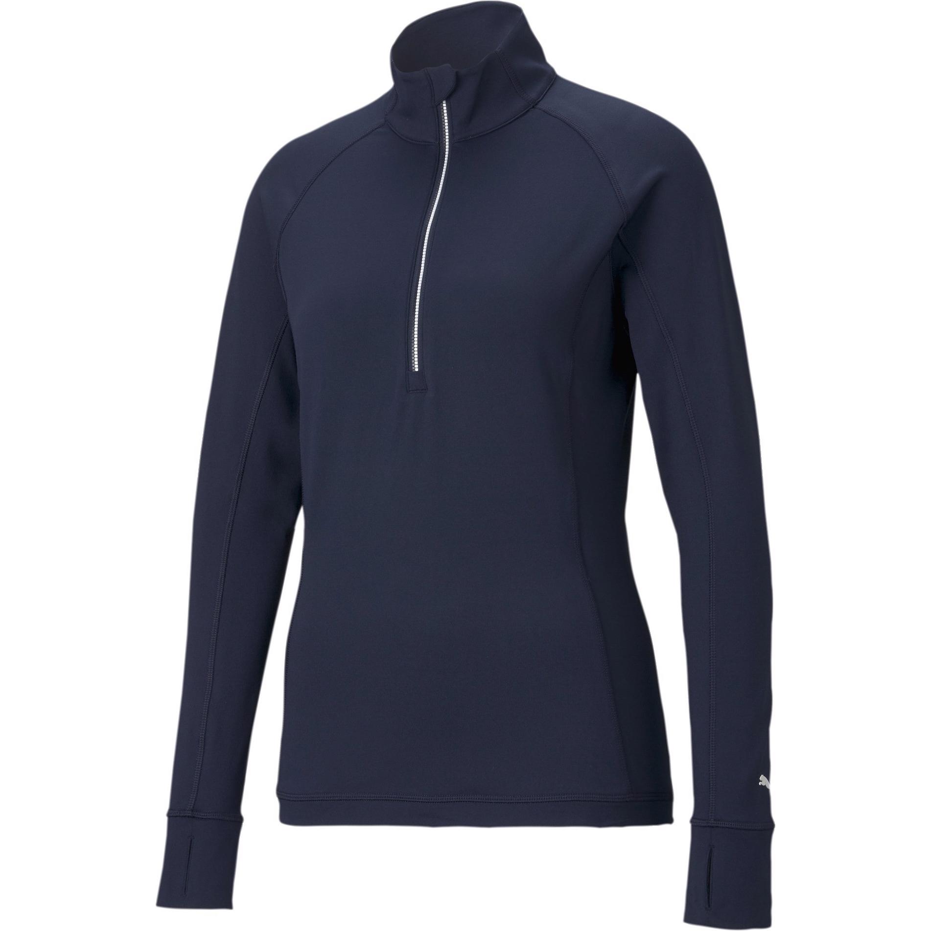 Puma, Damen, Pullover, W Rotation 1/4 Zip-577943, Blau, (XS)