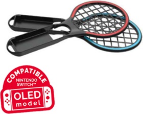 Actual product image Bigben Tennis Rackets Duo Pack (Switch OLED, Switch)