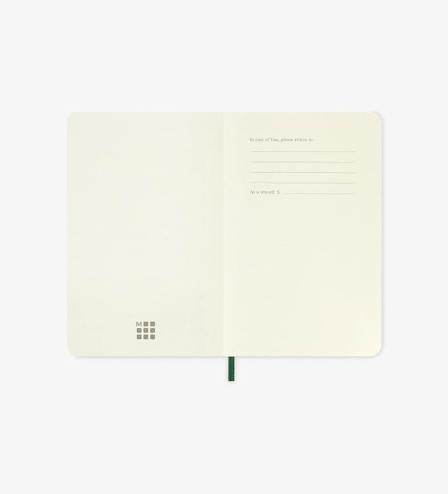 Actual product image Moleskine Notebook (A6, Plain, Soft cover)