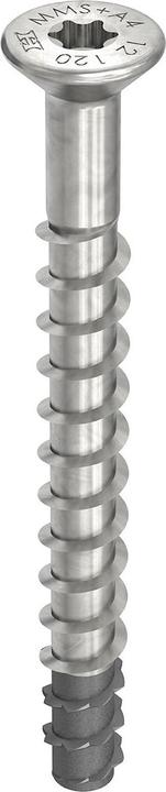 Actual product image Heco MM plus countersunk head 7.5x125 Multi-Monti screw anchor stainless steel A4 (50 Screws per piece)