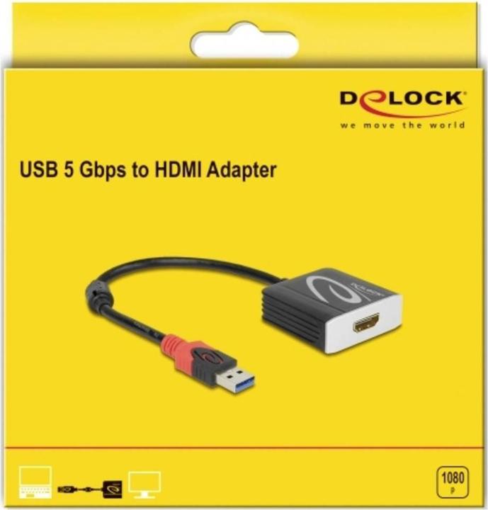 Produktbild Delock USB 3.0 zu (HDMI, 16 cm)