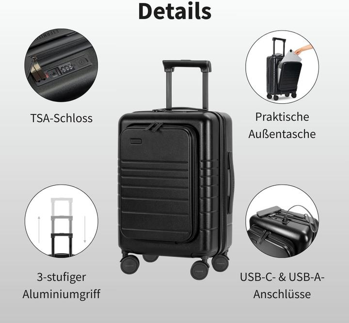 Produktbild Eternitive Rollkoffer E3 (33 l)