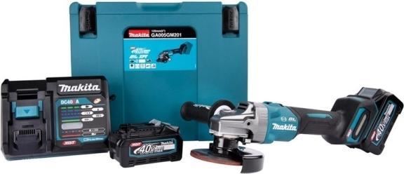 Produktbild Makita 40V Akku-Winkelschleifer GA005GM201 (125 mm)