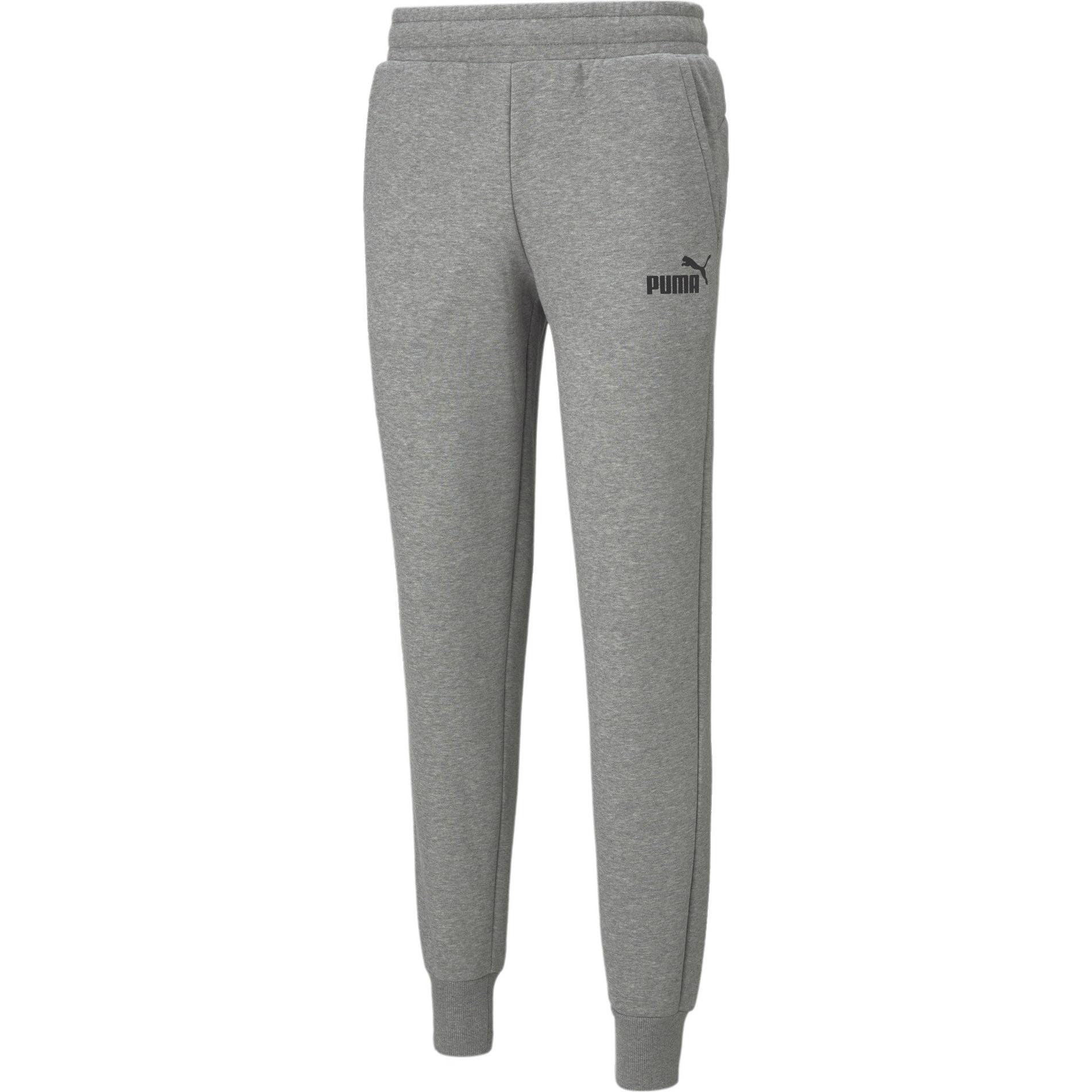 Puma, Herren, Sporthose, ESS Logo Pants-586714 (L), Grau, L