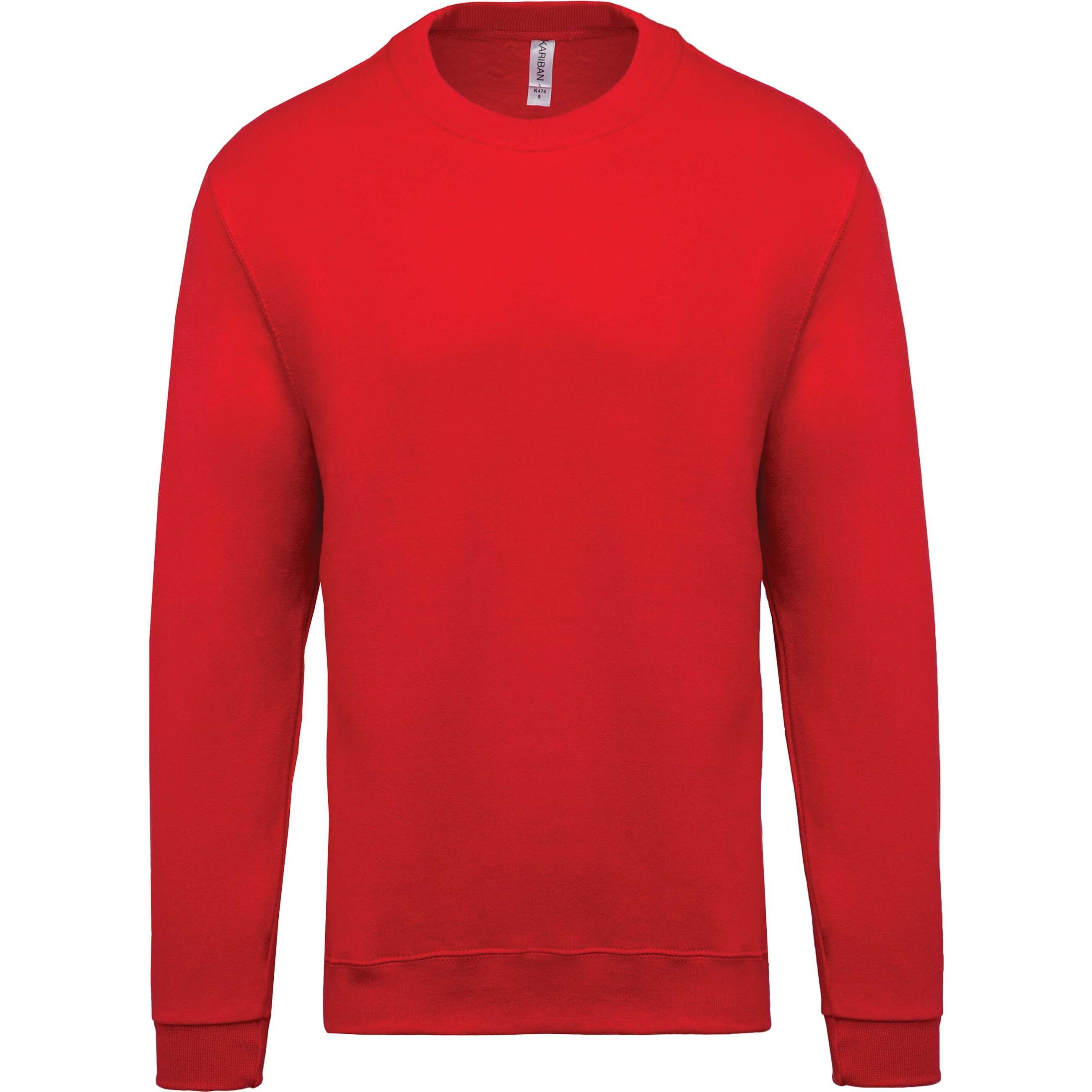 Thumbnail - Kariban, Herren, Pullover, Rundhalsausschnitt, Gelb, (S)