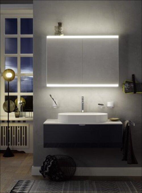 Actual product image Emco Towel rail Art 2-arm rigid chrome 165000145