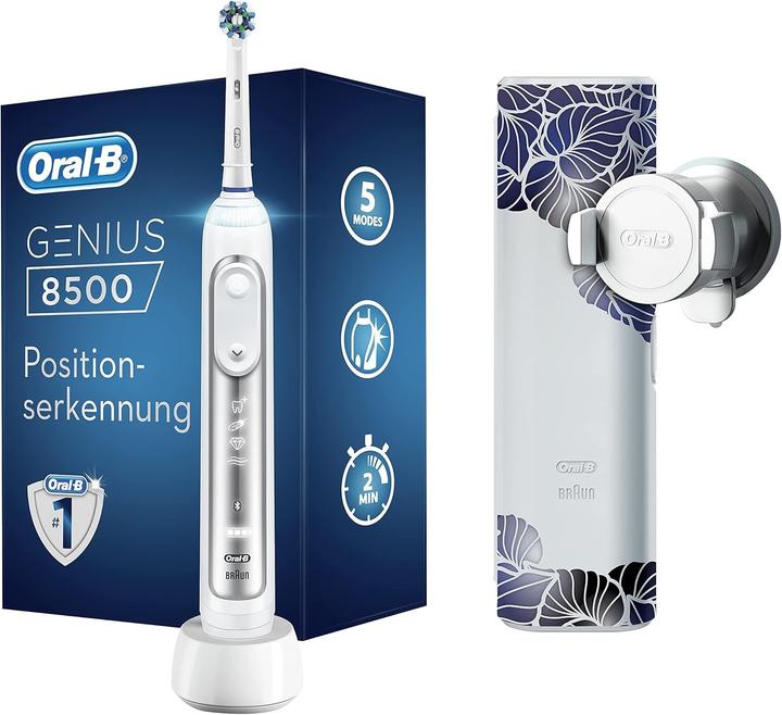 Actual product image Oral-B Genius 8500 Design Edition with travel case (Violet) Electric toothbrush