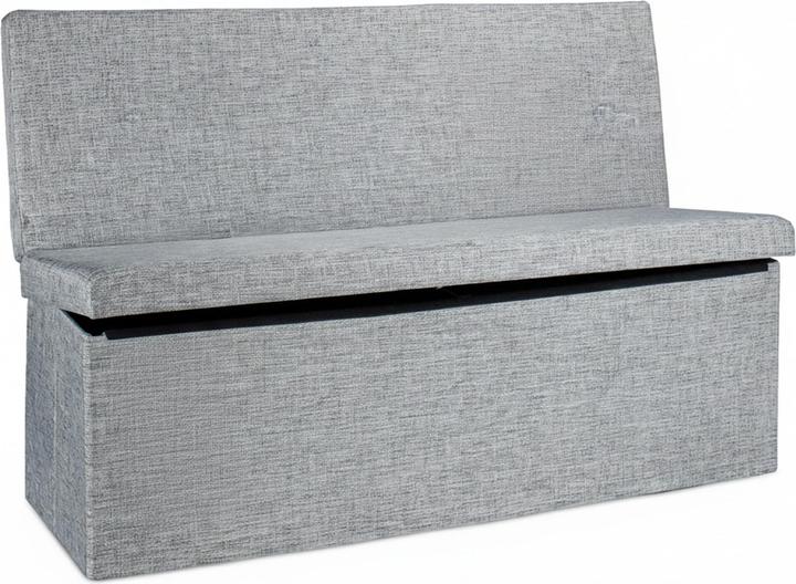 Actual product image Relaxdays Folding Storage Ottoman