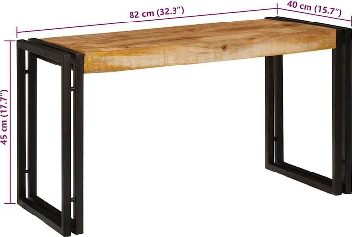 Produktbild vidaXL Industrielle Tische (82 x 40 x 45 cm)