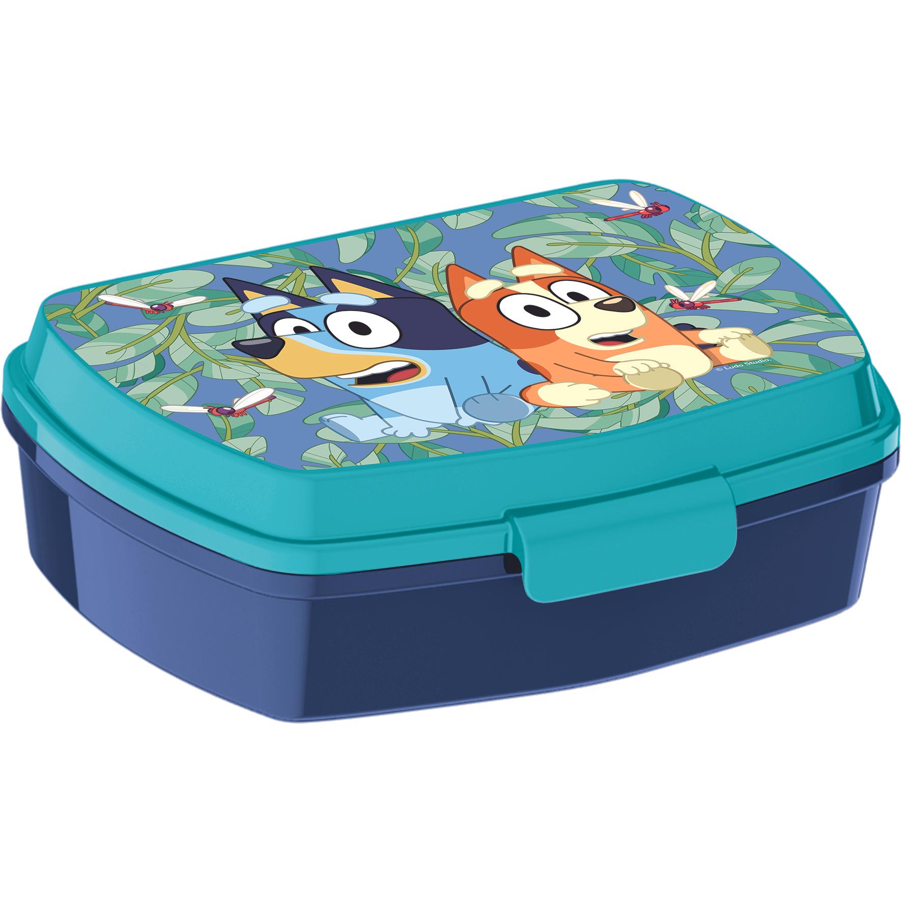 Stor Bluey - Characters, Lunchbox, Blau