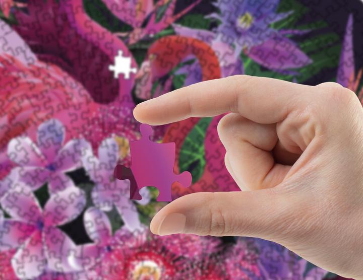 Actual product image Grafix Tropical Round Puzzle 1000 pcs - (K-400054) (1000 pieces)