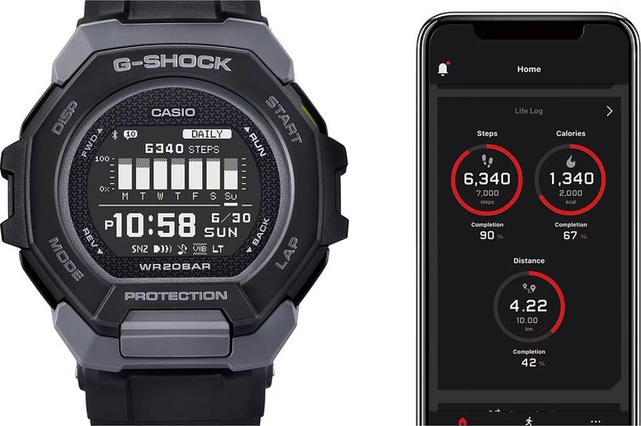 Produktbild G-Shock GBD-300-1ER (Sportuhr, 47.90 mm)