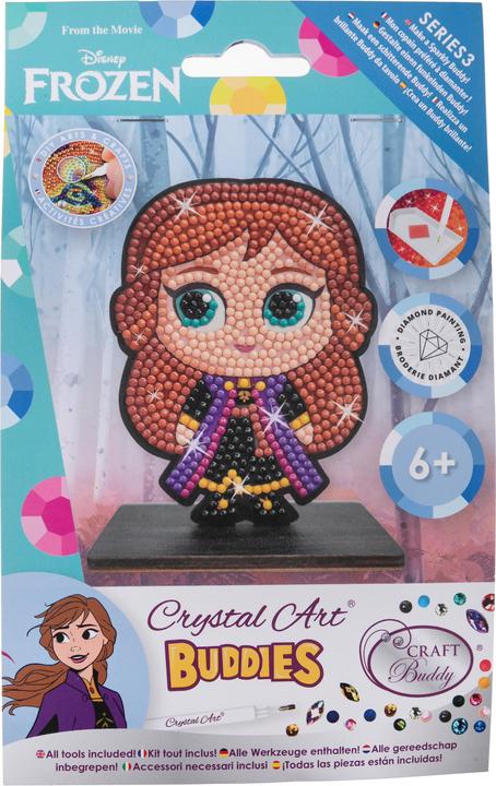Actual product image Craft Buddy Anna, Crystal Art Buddy approx. 11x8cm
