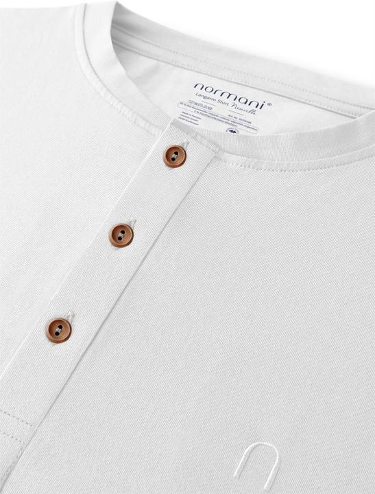 Actual product image Normani 2er Set Herren Langarm Shirts aus Bio-Baumwolle Neuville - 9839 (52)