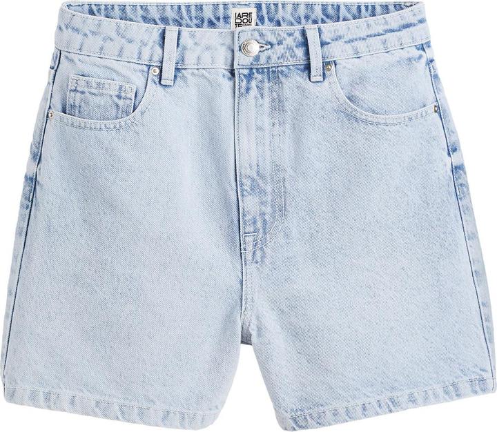 Produktbild La Redoute Collections Jeansshorts mit hohem Bund (38)
