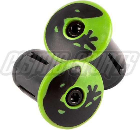 Produktbild Lizard Skins Road Bar Endstopfen - Hyper Green