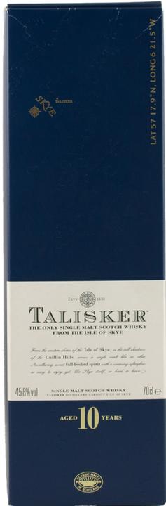 Produktbild Talisker 10 Years (1 x 70 cl)