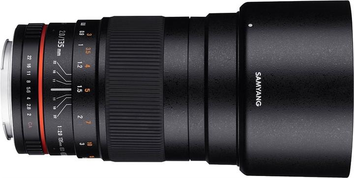 Actual product image Samyang 135mm f/2 ED UMC, Sony E (Sony E, full size)