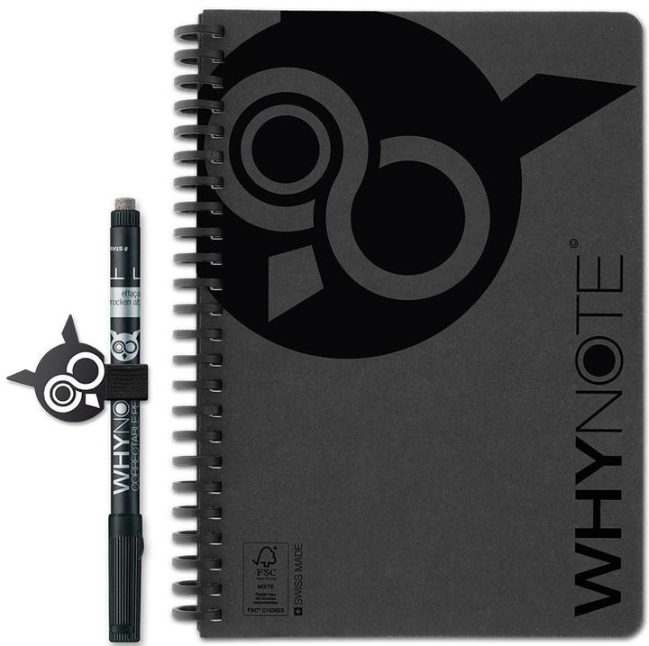 Image du produit Whynote Carnet de notes A5 WNBOK001 (A5, À rayures, Couverture rigide)