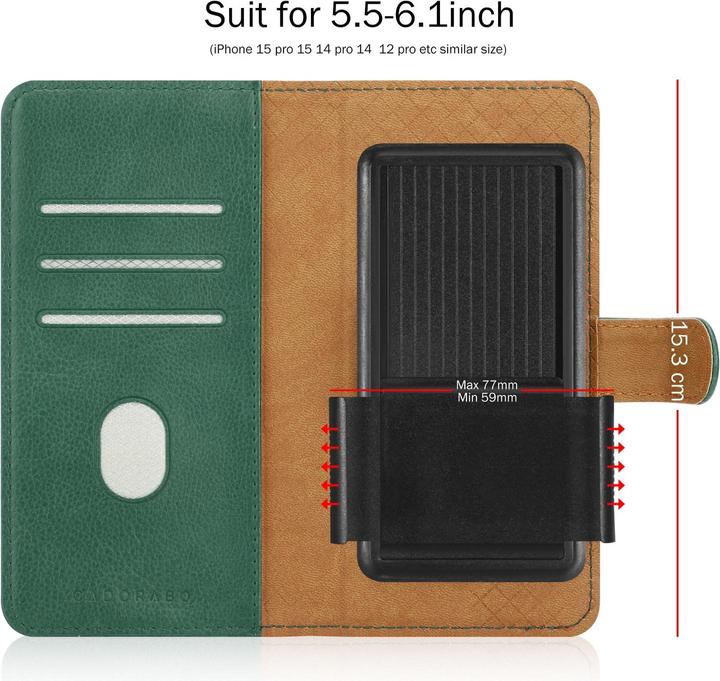 Actual product image Cadorabo Case for Samsung Galaxy S5 ACTIVE Book Cover (Samsung Galaxy S5 Active)
