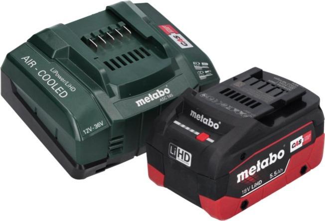 Produktbild Metabo AS 18 L PC Compact Akku Sauger 18 V 6 l IPX4 Staubklasse L Nass und Trocken + 1x Akku 5,5 Ah (Nass-Trockensauger)