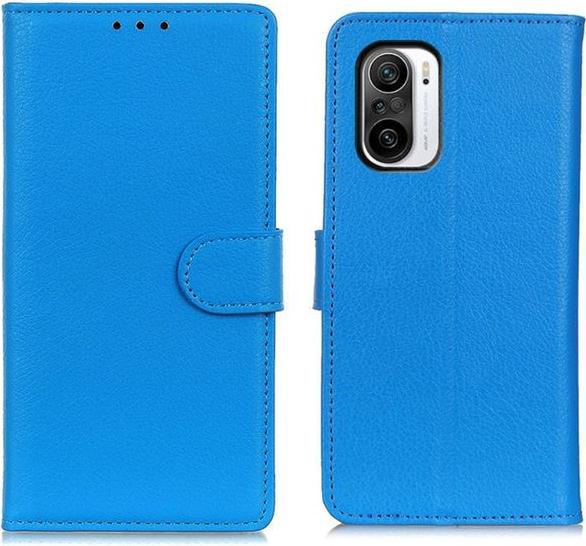 Actual product image MU Classic Litchi Leather Bookcover Series (Xiaomi Poco F3 Pro, Xiaomi Poco F3)