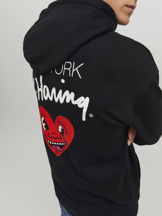 Immagine prodotto Jack & Jones Felpa con cappuccio JJ Keith Haring (XXL)