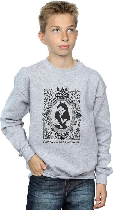 Produktbild Disney Jungen Alice im Wunderland Rahmen Sweatshirt (116)
