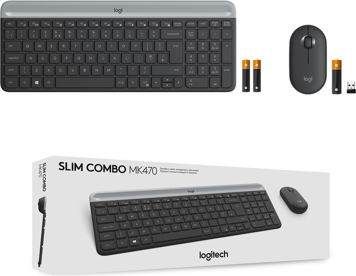 Image du produit Logitech MK470 (DE, Sans fil)