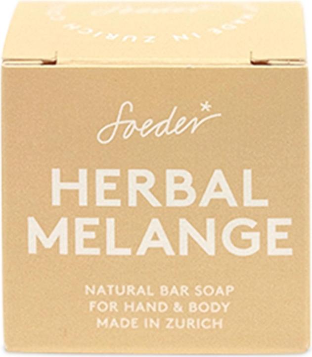 Actual product image Soeder* Block Soap Classic Herbal Melange (Hard soap)