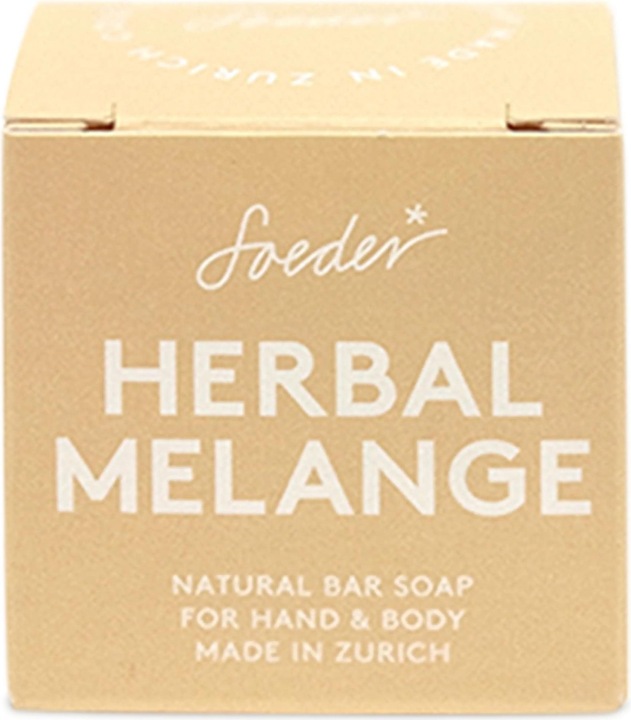 Actual product image Soeder* Block Soap Classic Herbal Melange (Hard soap)