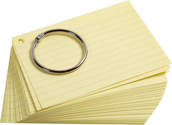 Actual product image Exacompta Flashcards (A7, 205 g/m², 50 x)