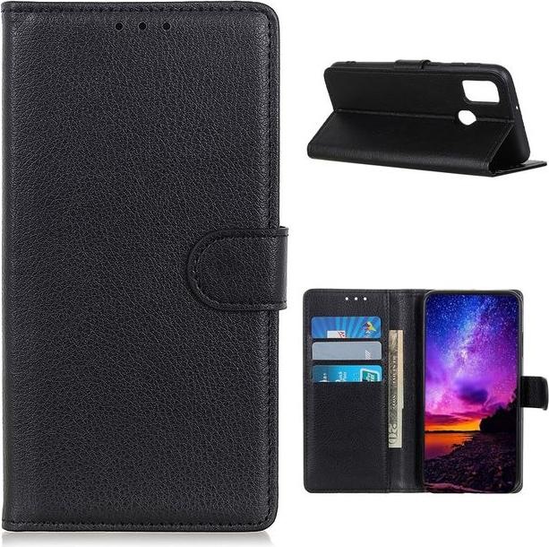 Produktbild MU Classic Litchi Leder Bookcover Series (Wiko View 5, Wiko View 5 Plus)