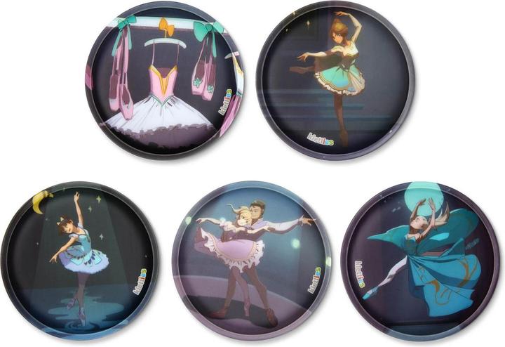 Actual product image Ergobag Ballet dancer velcro set 5 pcs.