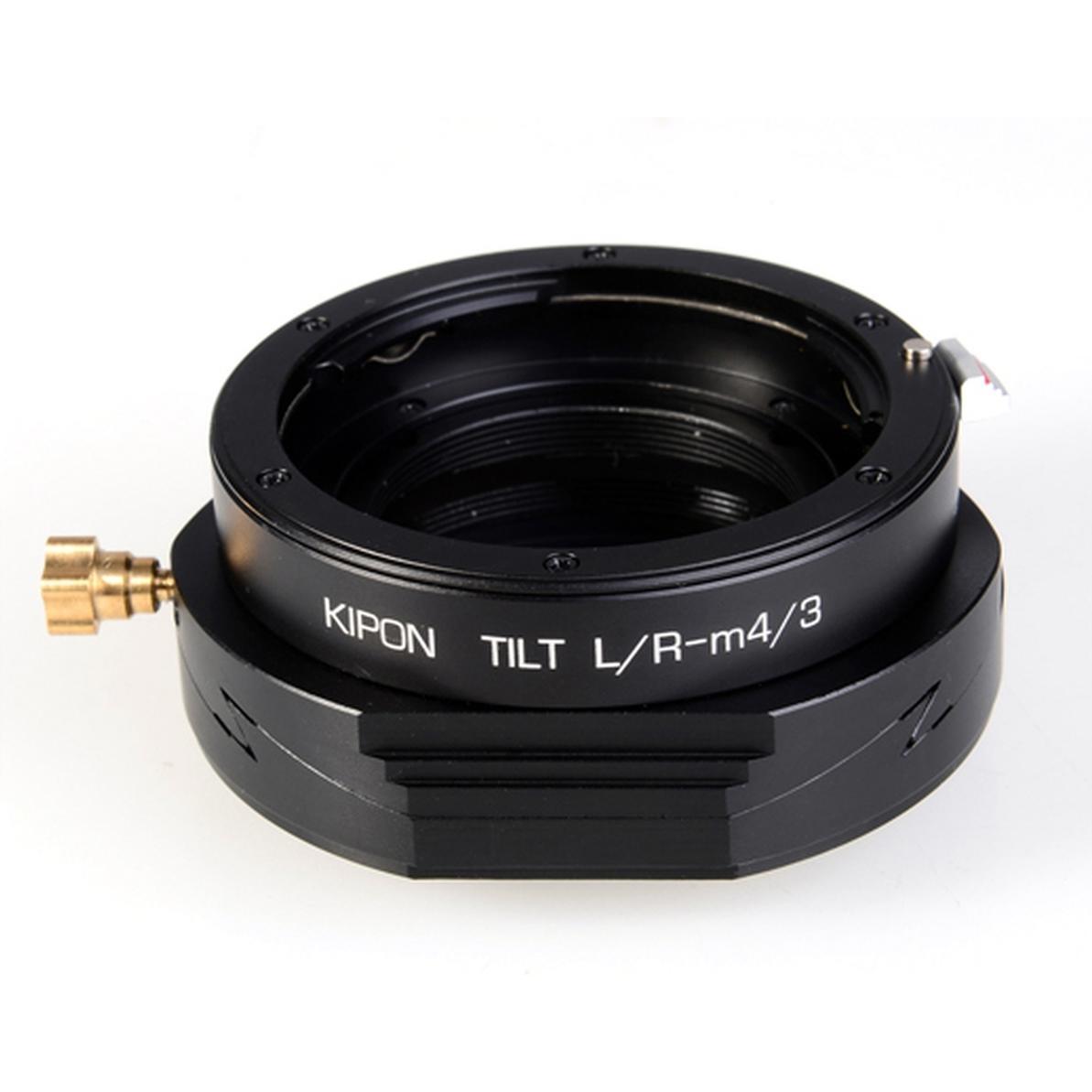 Kipon Tilt Adapter für Leica R auf MFT, Objektivadapter, Schwarz