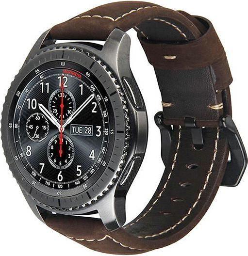 Produktbild Beline Samsung Galaxy Gear S3/Active/Watch 3/Huawei Watch GT/GT2/GT2 Pro Smartwatch-Armband, 22 mm (22 mm, Bio-Leder, Kunststoff)