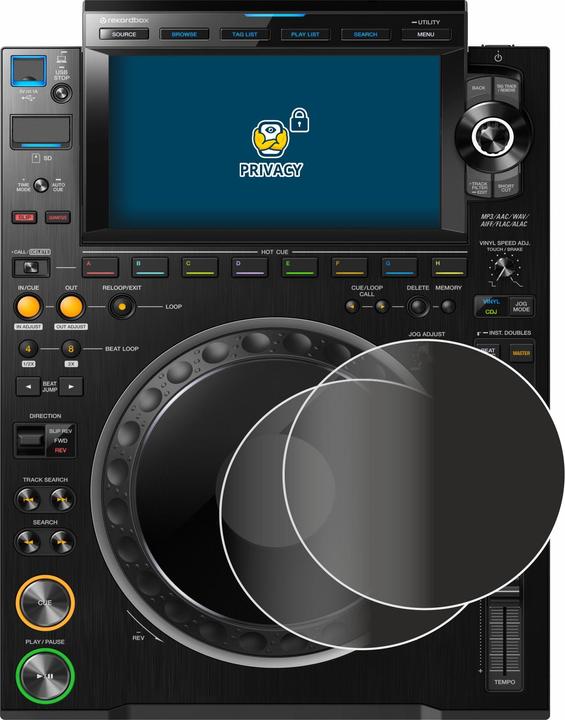 Produktbild BROTECT Sichtschutzfolie Anti-Spy Privacy Folie Blaulicht-Schutz