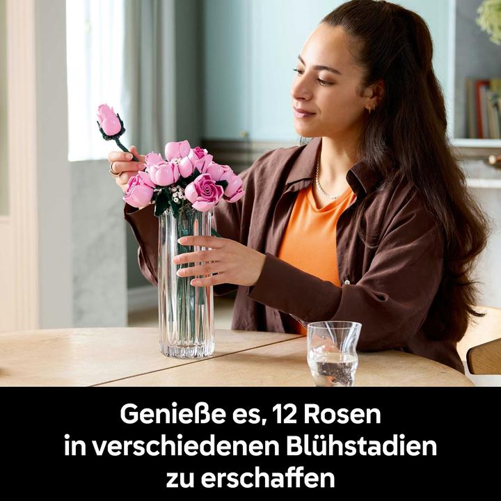 Produktbild LEGO Rosa Rosenstrauss (10374, LEGO Botanicals)