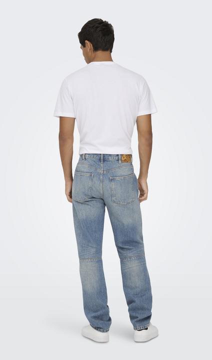 Produktbild Only & Sons ONSEDGE Mid Rise Gerade geschnitten Jeans Normal geschnitten jeans (W34/L32)