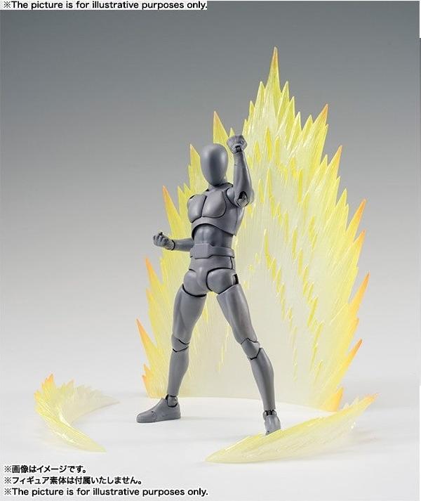 Actual product image Bandai Effect aura
