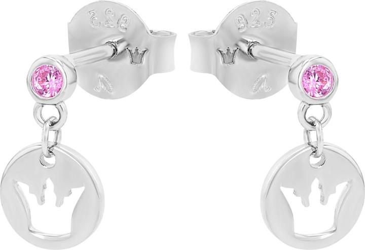 Immagine prodotto Prinzessin Lillifee Gioielli all'orecchio per ragazze, argento 925, zirconi sintetici. | Corona (Argento 925)