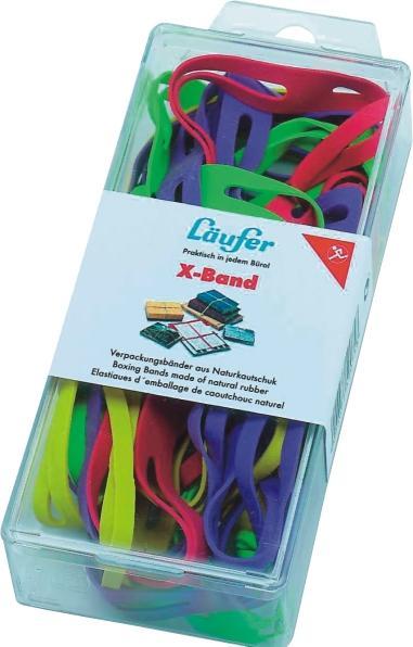 Läufer L "ufer X-tape in barattolo - 30 g, 100 x 11 mm, colori assortiti (1 pz.)