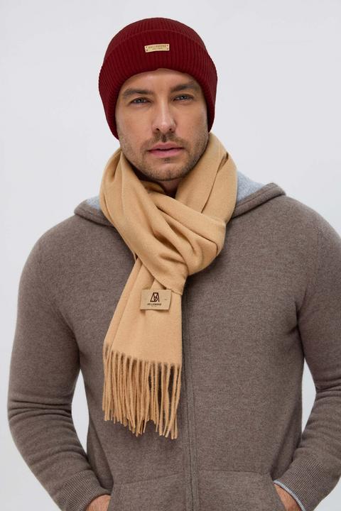 Image du produit Bellemere Headgear Ribbed Lambswool Beanie (Taille unique)