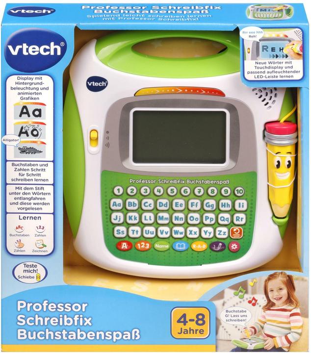 Produktbild VTech Professor Schreibfix Buchstabenspass (Deutsch, 4 - 8 Jahre)
